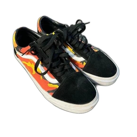 Vans Other - Vans Old Skool Pop Camo Orange